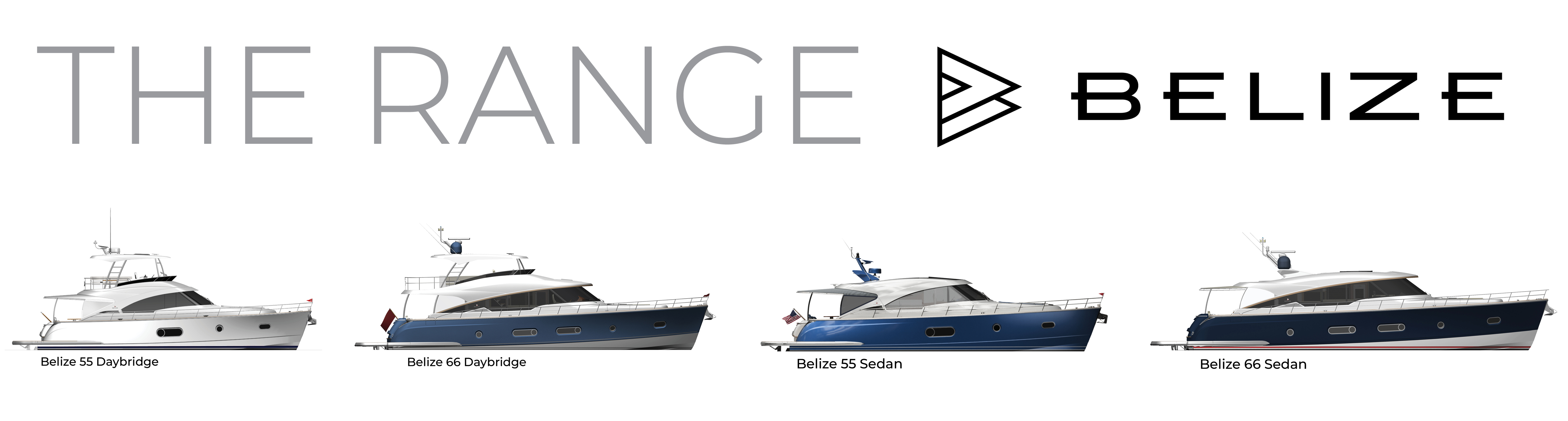 Belize and Riviera yacht model range available through Bosun's Marine