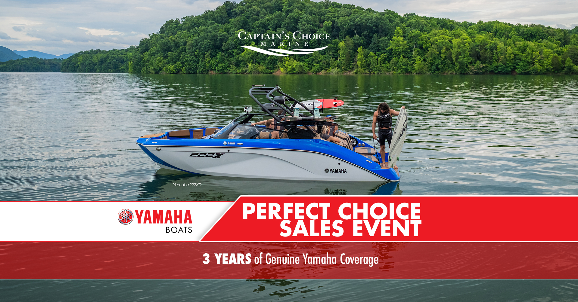 Yamaha Boats Perfect Choice Sales Event
