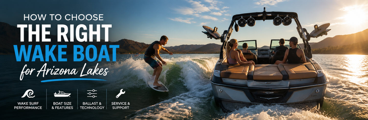 How to Choose the Right Wake Boat for Arizona Lakes