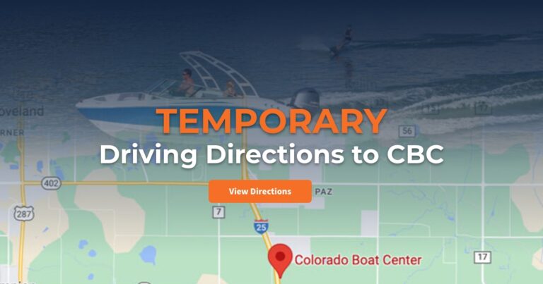 Temporary Driving Directions to CBC