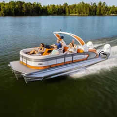Manitou pontoon boat