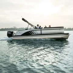 Whisper pontoon boat