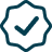 Factory-certified service checkmark