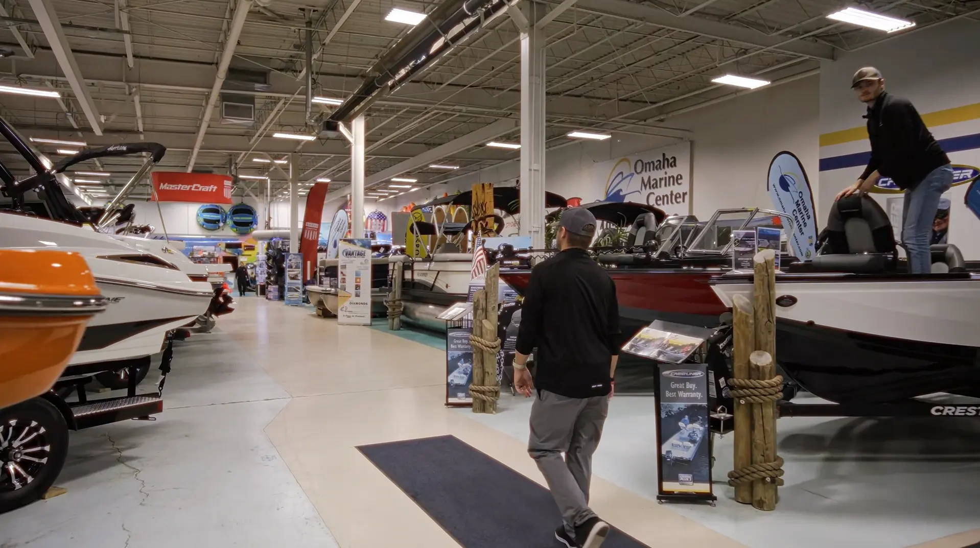 Vinyl Sheet Piling Installation