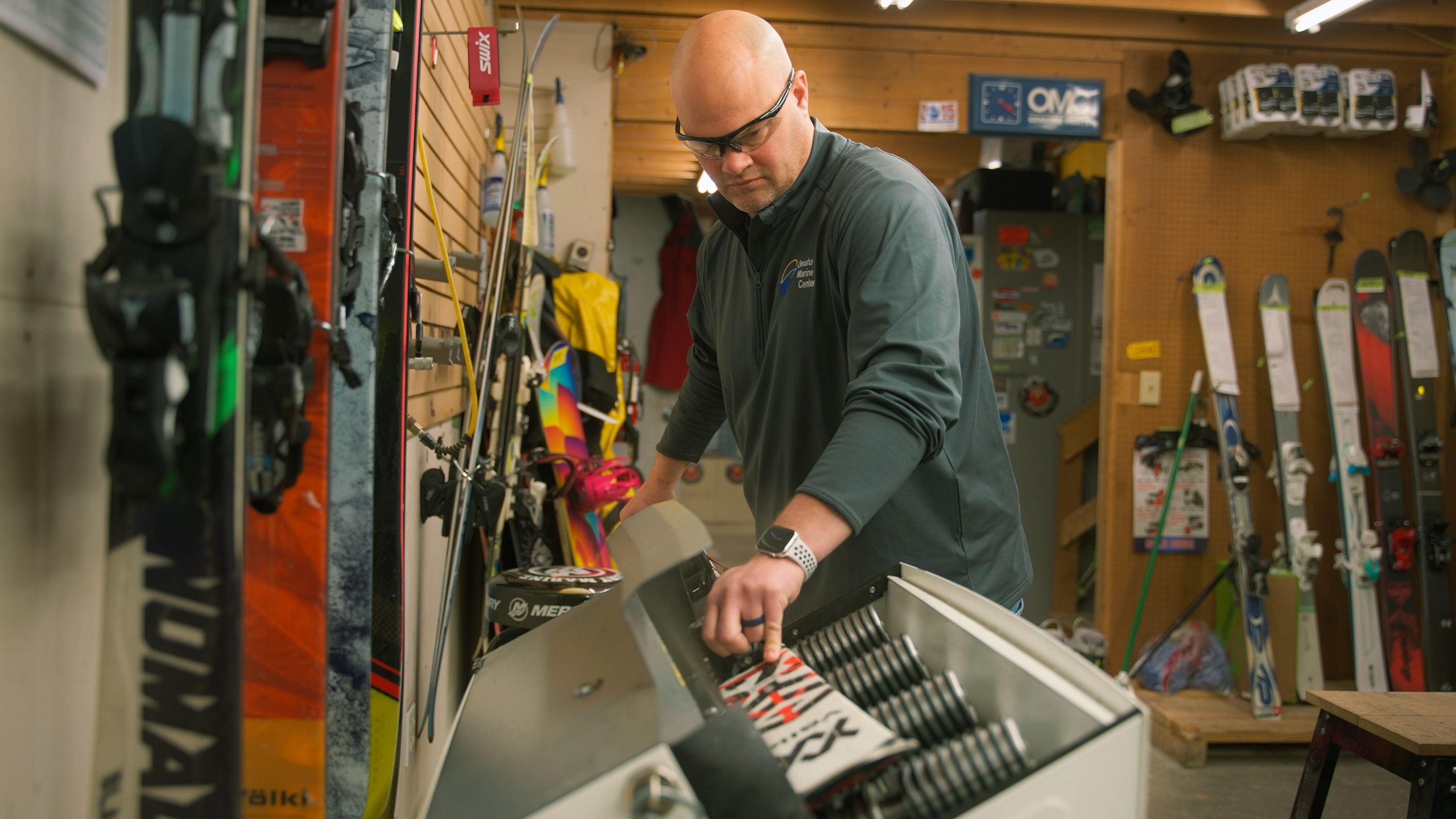 Vinyl Sheet Piling Installation