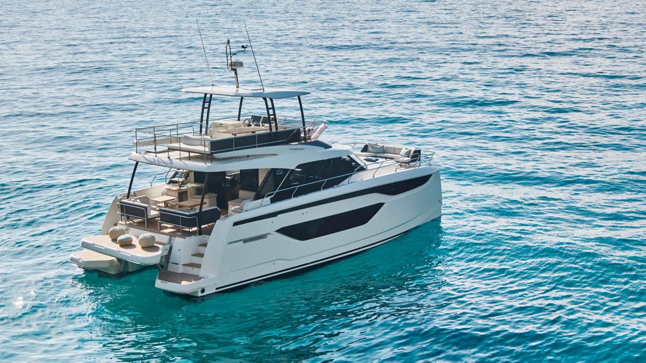 Power Catamaran Stability with Yacht-Level Space