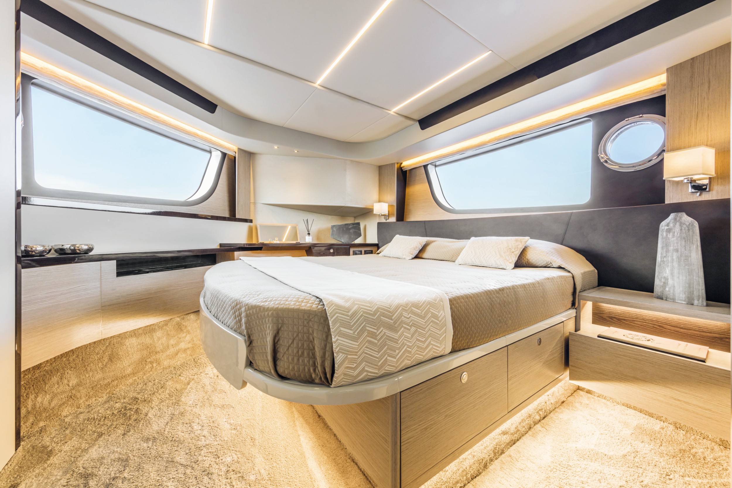 Three-Cabin Layout That Redefines Space Under 50 Feet