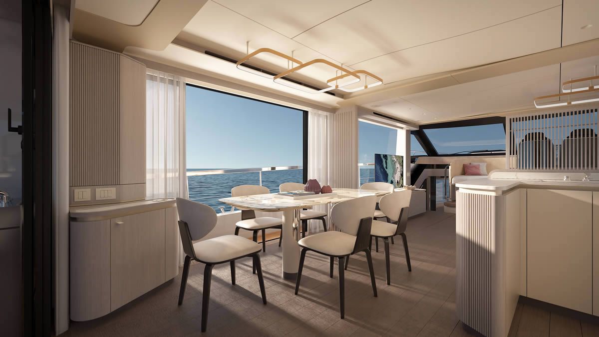 Four-Cabin Layout with True Superyacht-Level Comfort