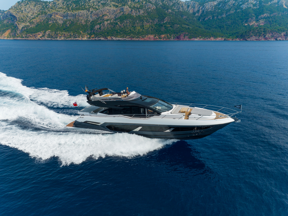 Striking Sport Yacht Design with Bold, Modern Finishes