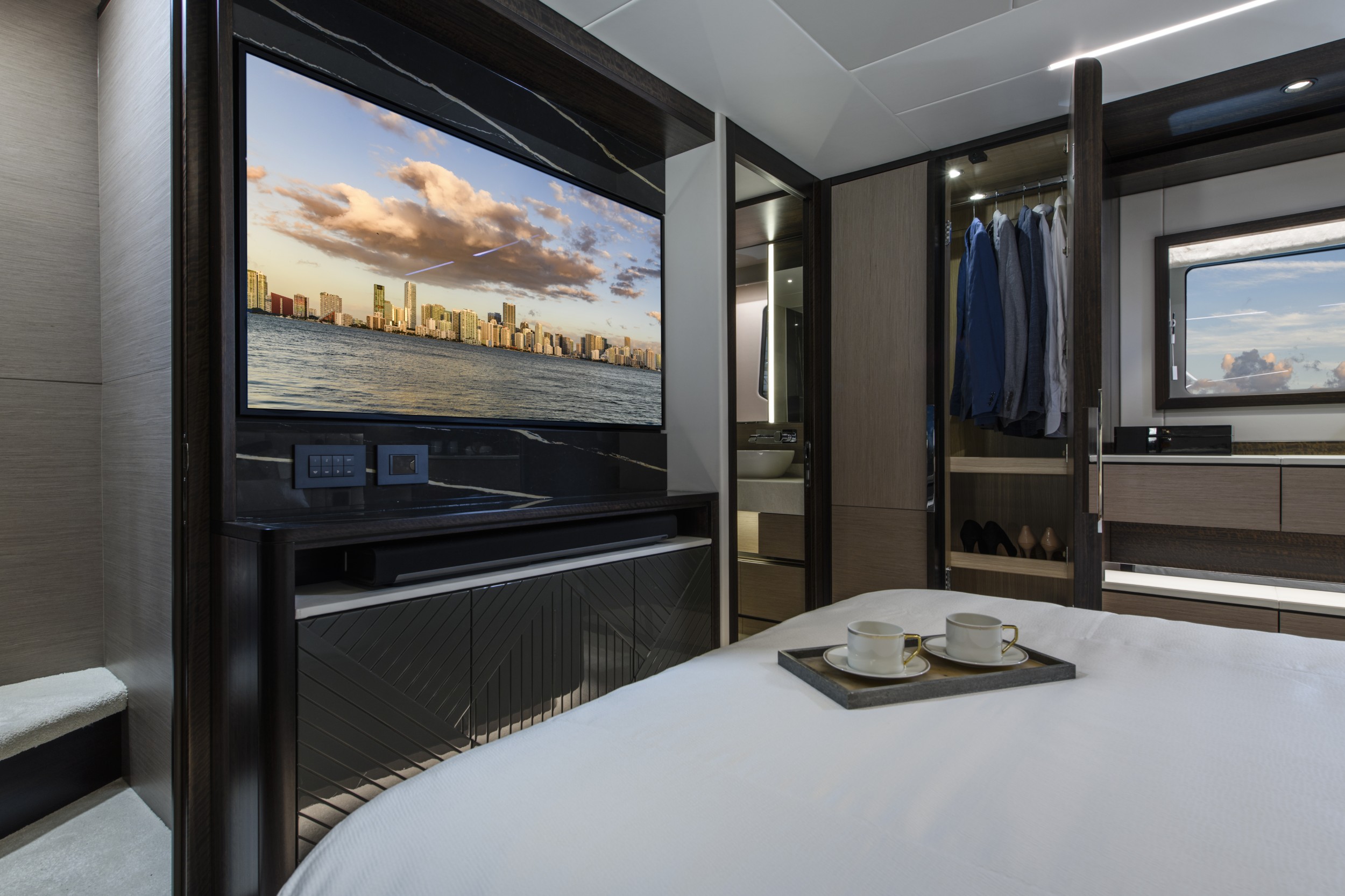 Private Staircase to Full-Beam Master Suite