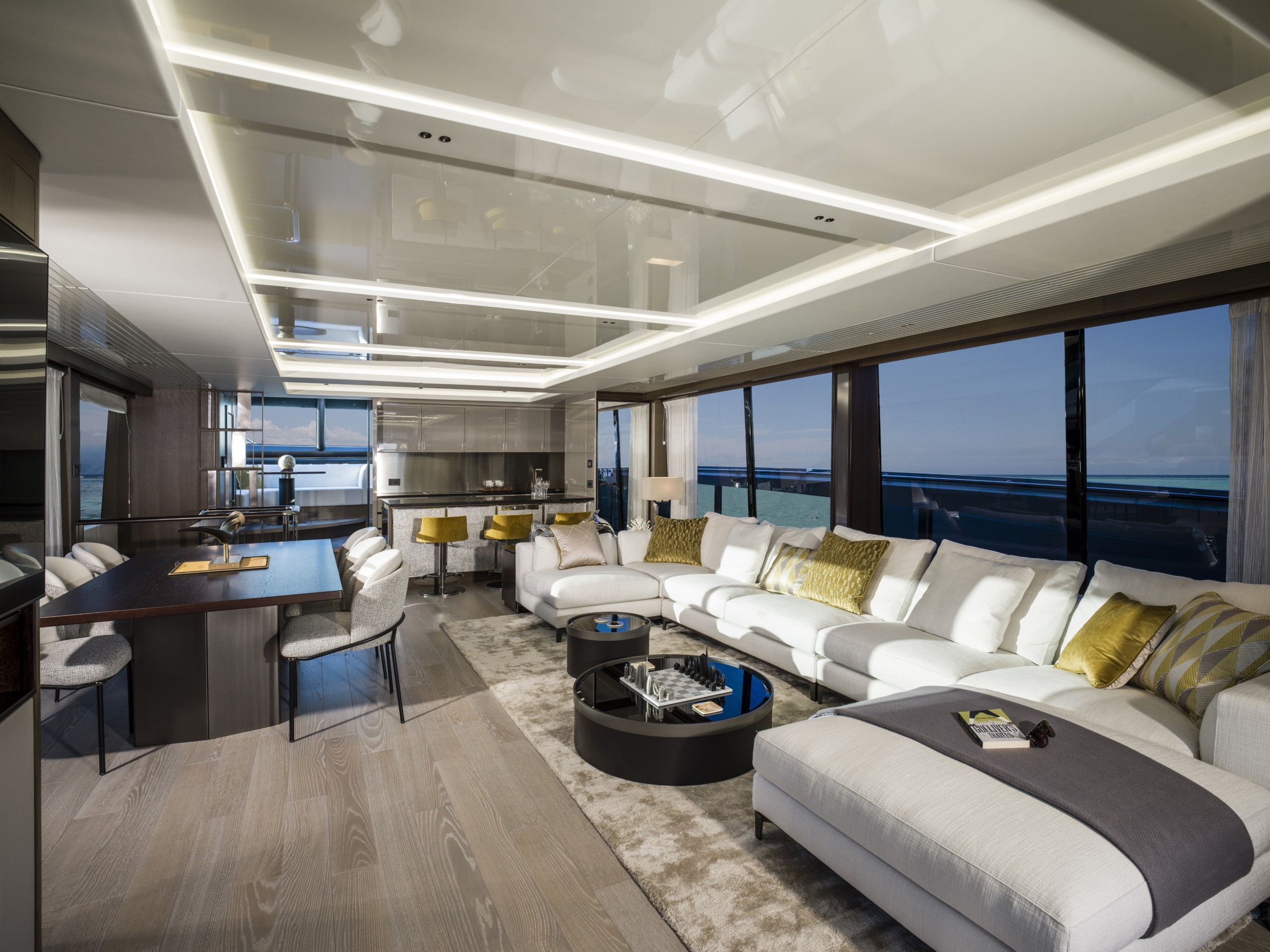 Penthouse-Style Main Deck with Unmatched Volume