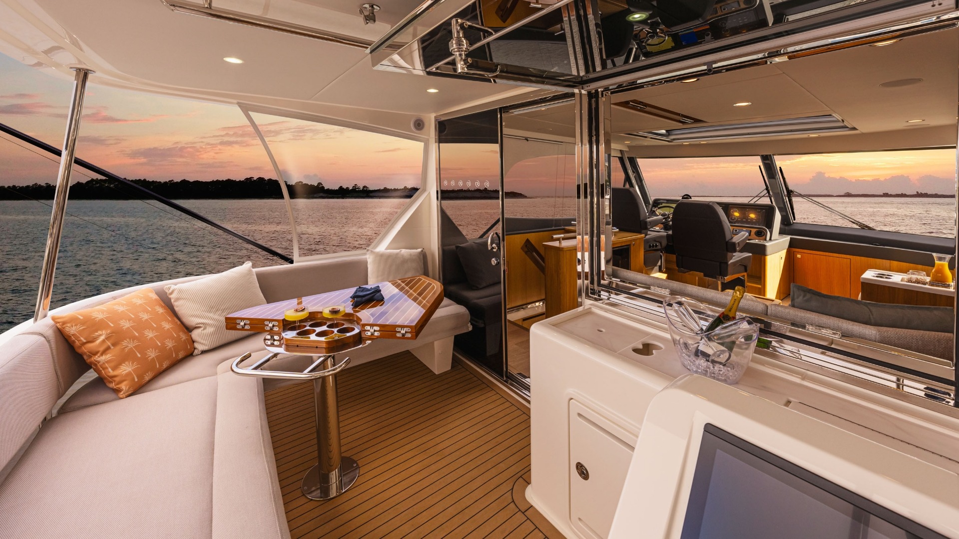 Three-Level Living with Enclosed Bridge Lounge