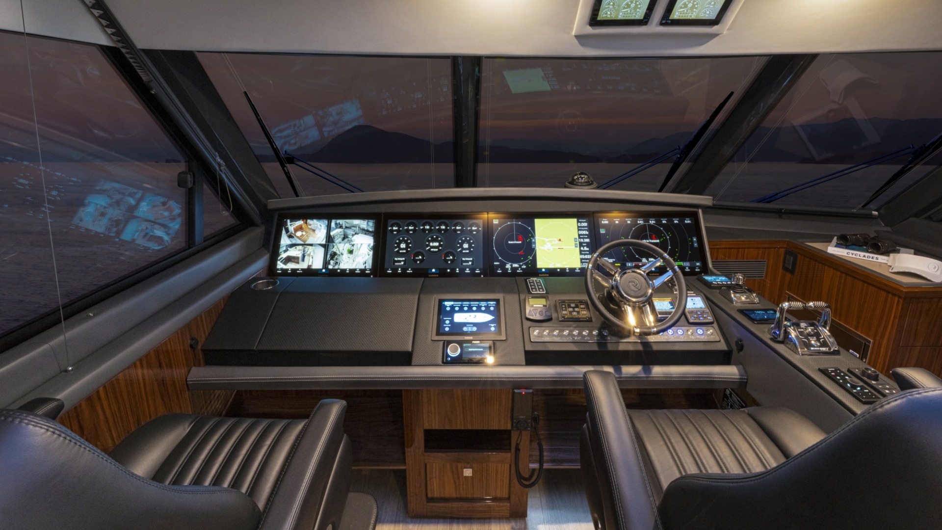 Enclosed Flybridge with Internal Staircase Access