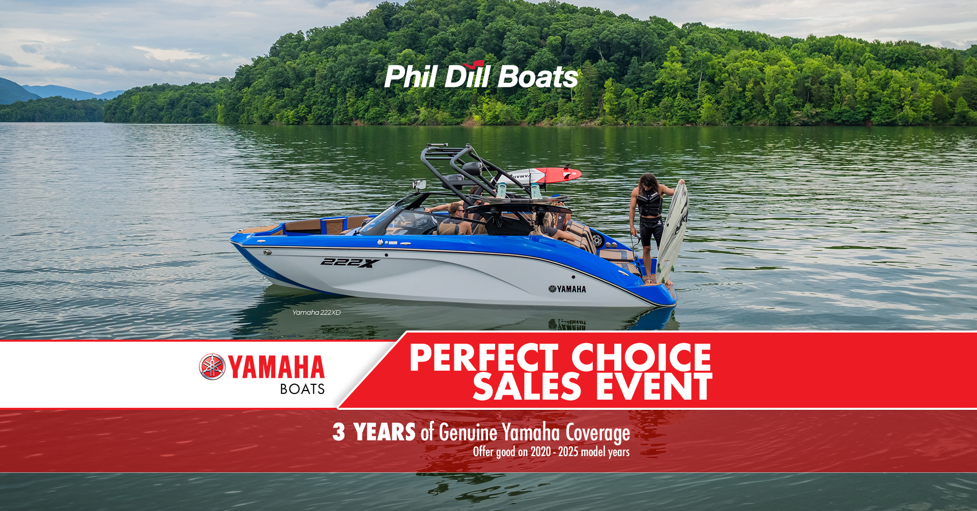 Yamaha Boats Perfect Choice Sales Event