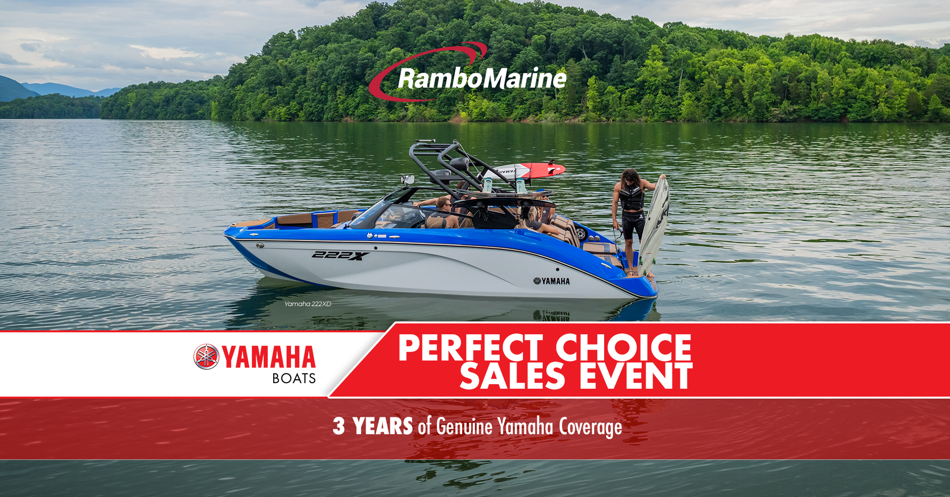 Yamaha Boats Perfect Choice Sales Event