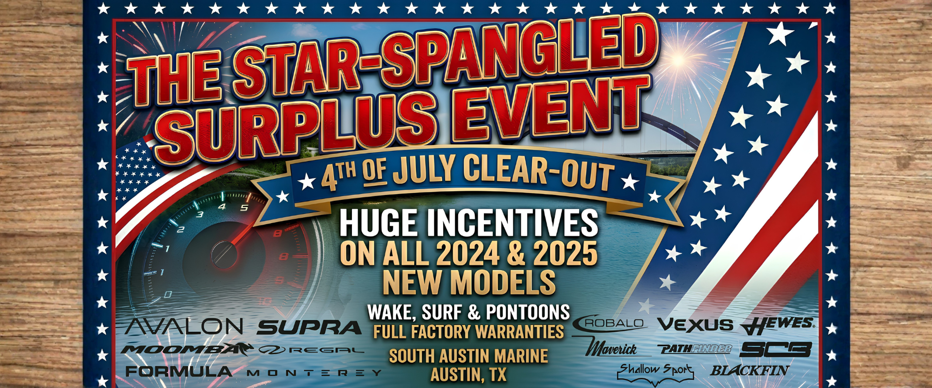 The Star-Spangled Surplus Event