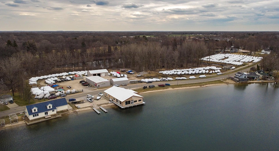 Dealership Aerial View