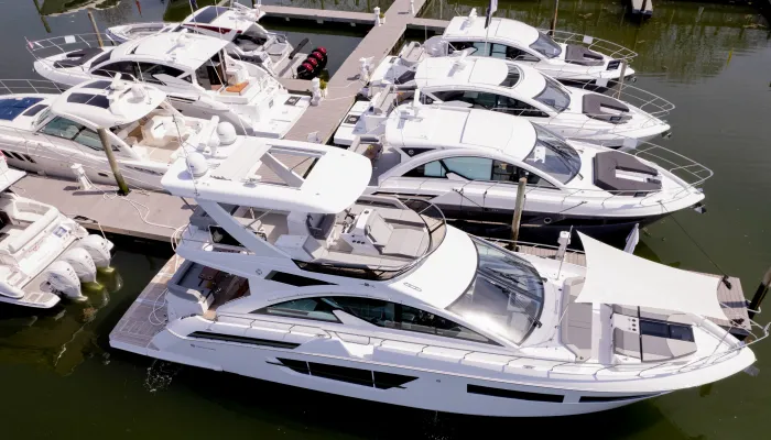 Luxury boats and yachts available for sale at Strong's Marine