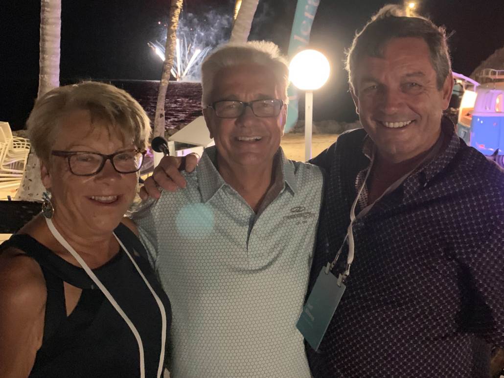 Re & Jeff Strong with Duane Kuck