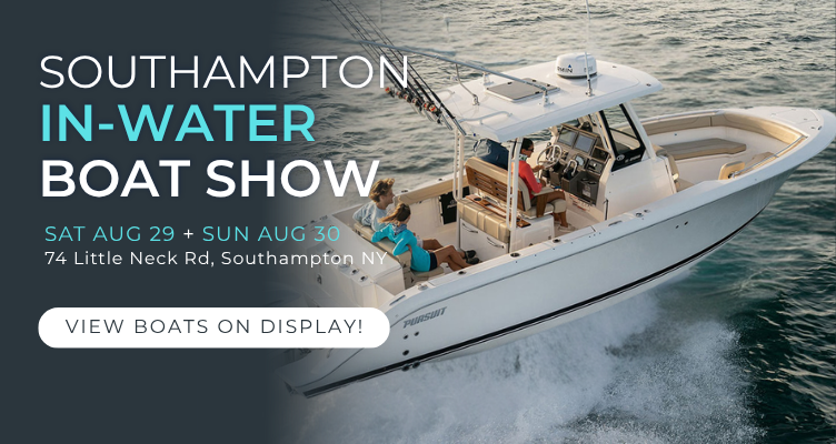 Southampton In-Water Boat Show event at Strong's Water Club
