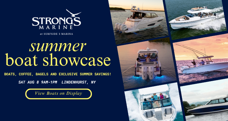 Summer Boat Showcase event at Strong's Water Club