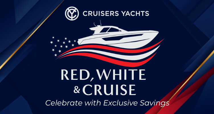 Cruisers Yachts Red, White & Cruise Sales Event event at Strong's Water Club
