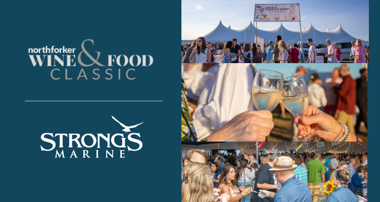 Northforker Wine & Food Classic event at Strong's Water Club