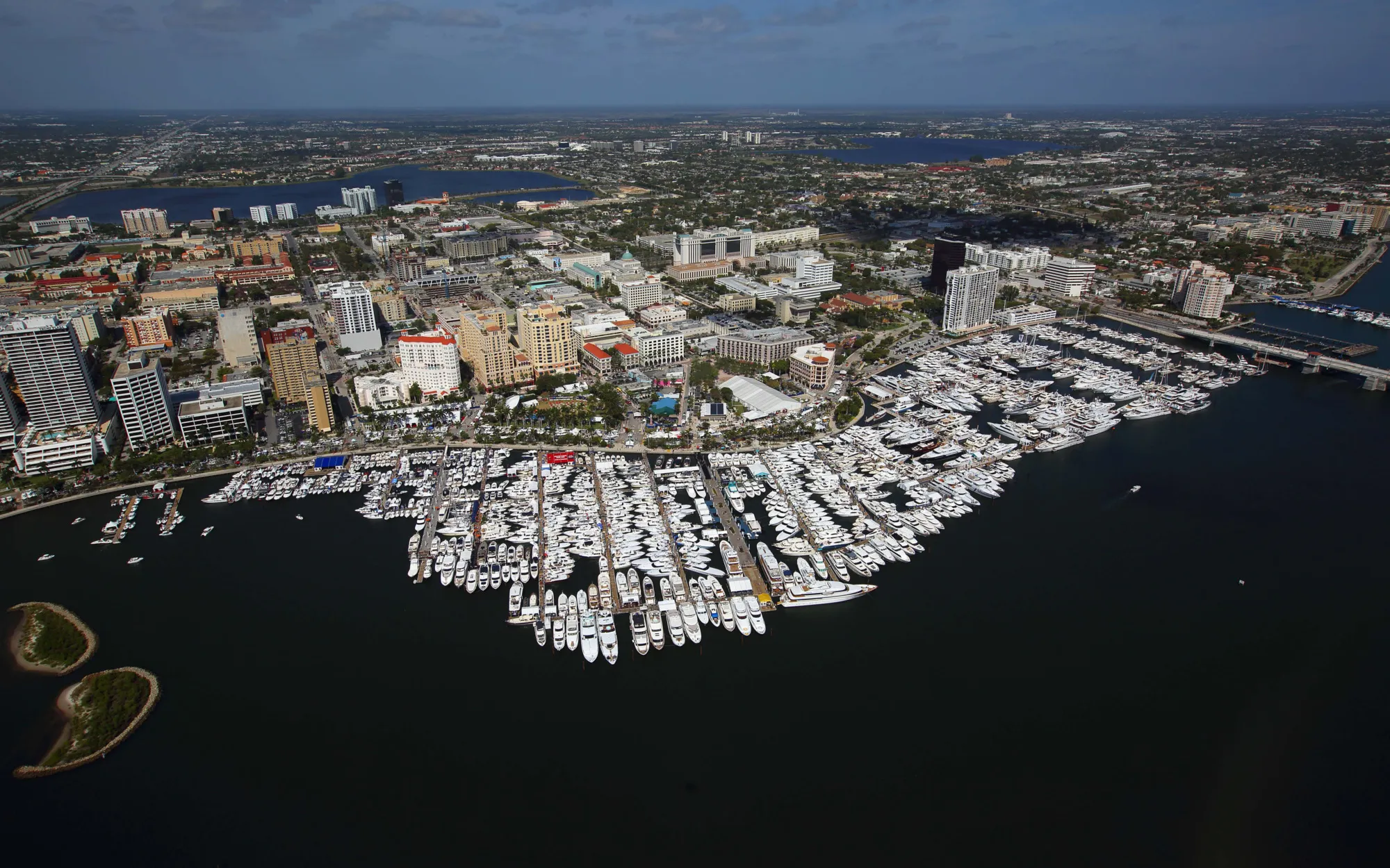 Fairline Yachts Palm Beach Florida Banner