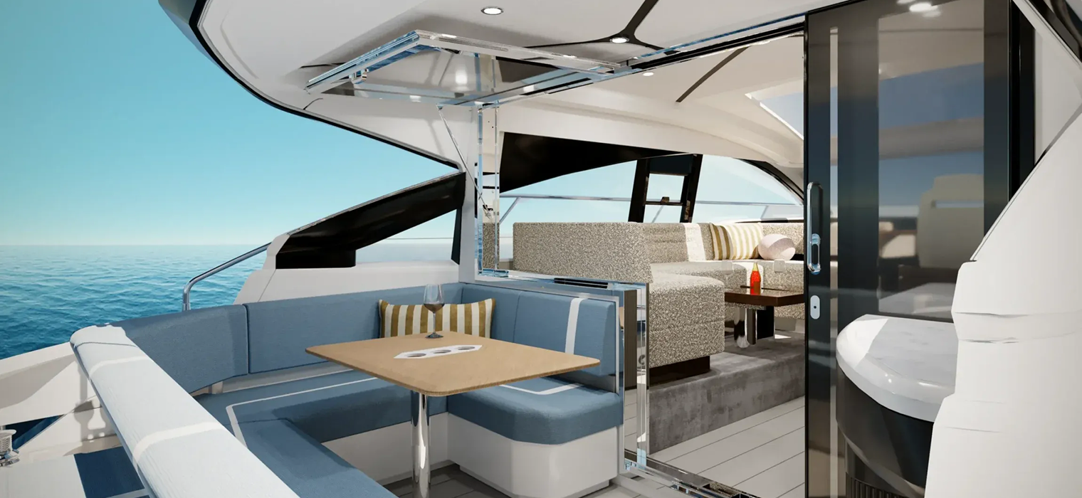 Fairline Yacht Interior