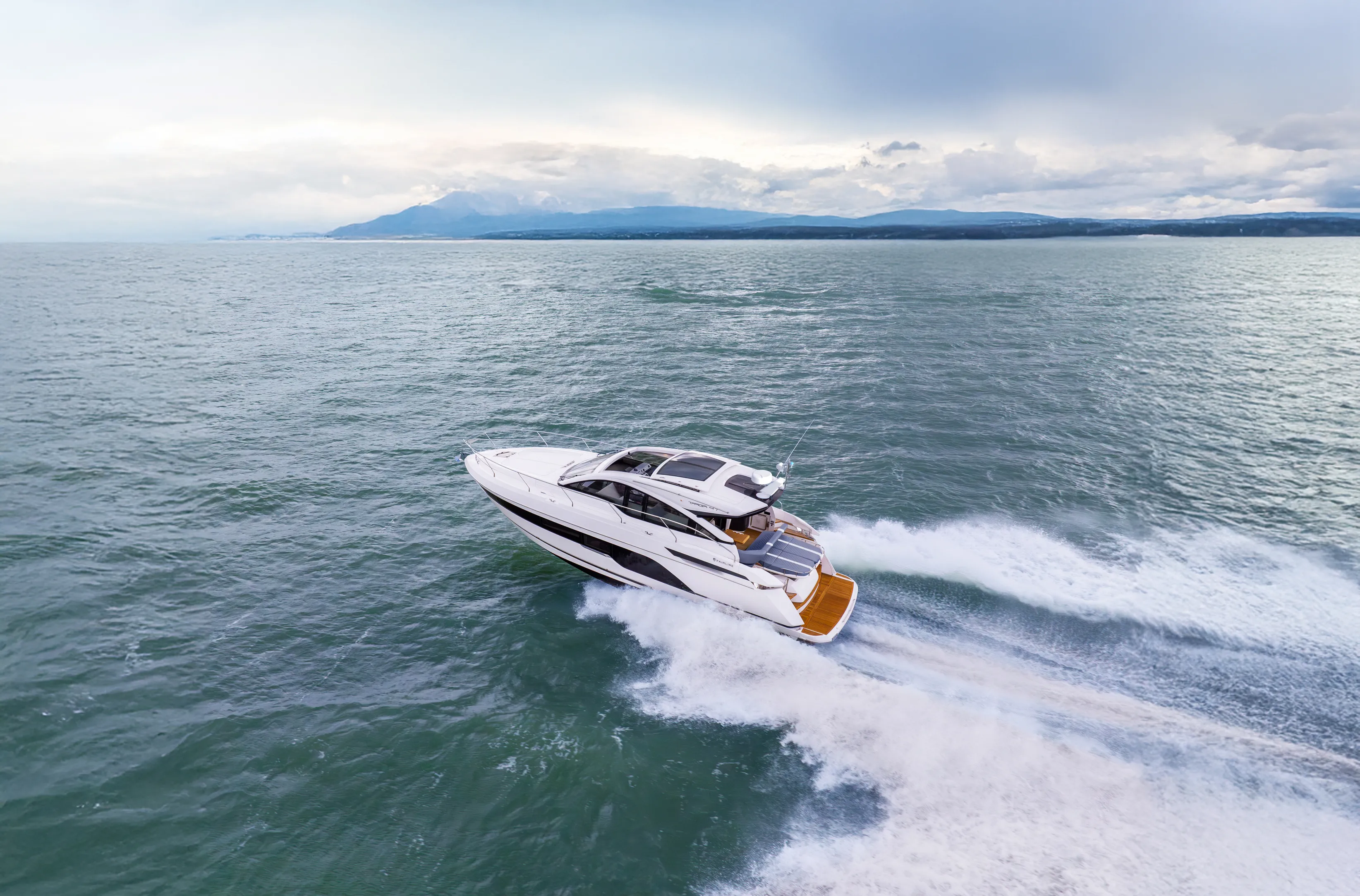 Fairline Yacht at Palm Beach International Boat Show