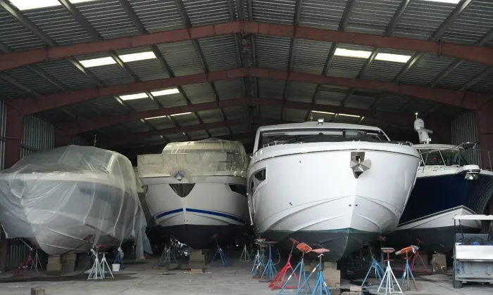 Indoor Yacht Storage