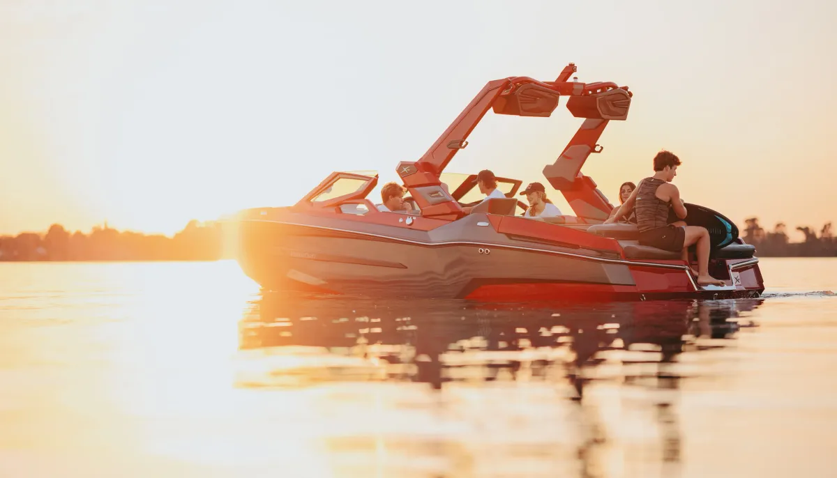 Mean American Water Sports boat