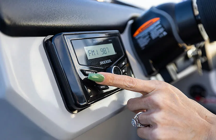 Boat instrument panel