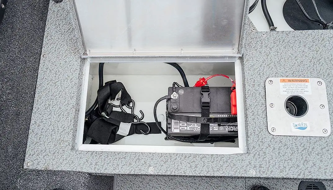 Marine electronics bench at Causeway Marina