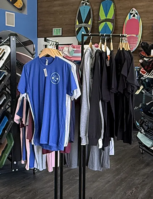 Boating apparel at Century Marine Pro Shop