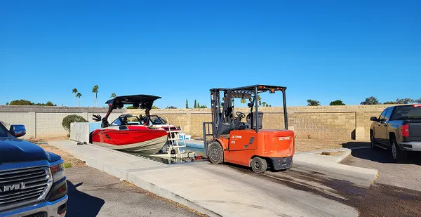Boat winterization service at Century Marine Mesa AZ