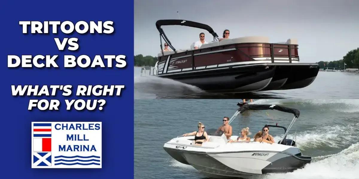 Tritoons vs Deck Boats: What's Right For You?
