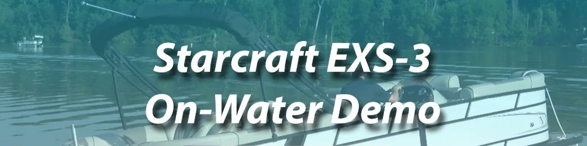 Take A Ride on the Starcraft EXS-3 Tritoon