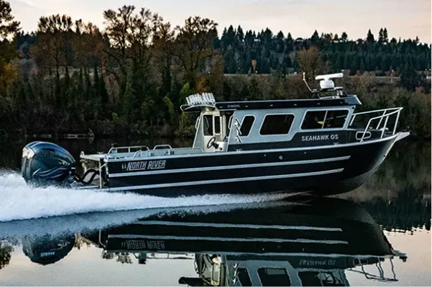 North River Boats brand background