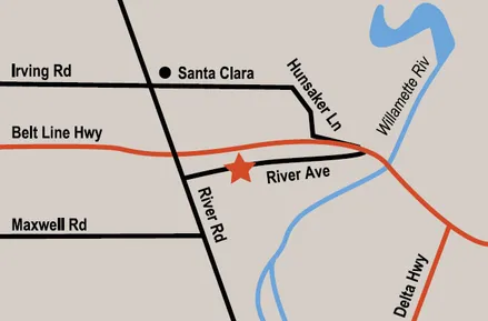 Eugene Map