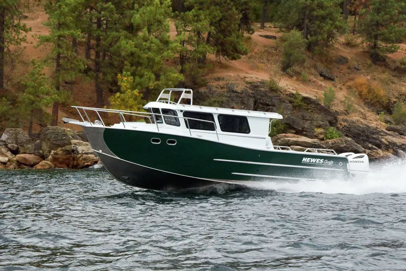 Pre-owned boat interior and features