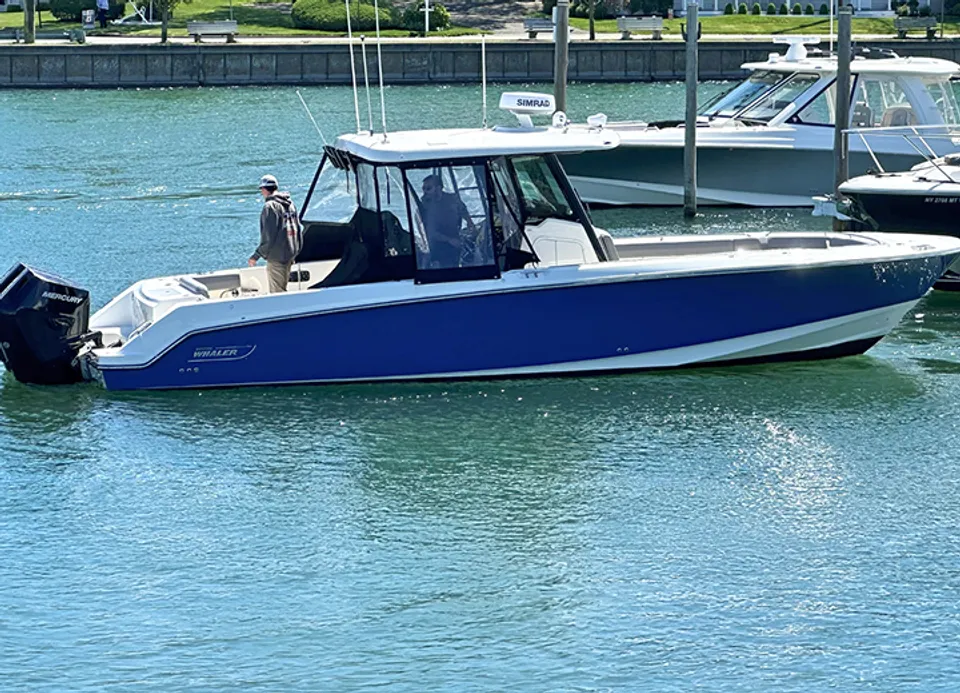 Boat refinishing
