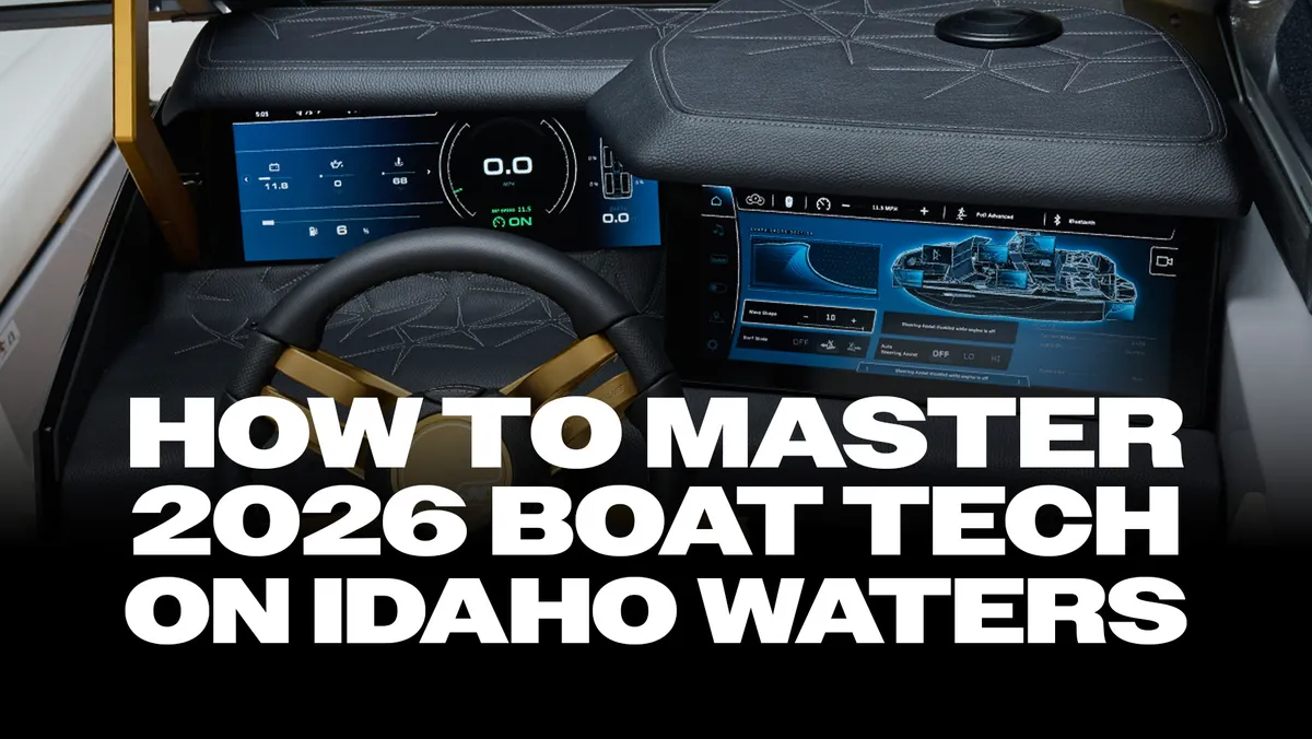 The Smart Helm: How to Master 2026 Boat Tech on Idaho Waters