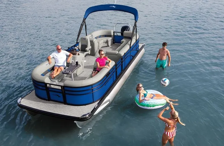 Pontoon boat category showcase