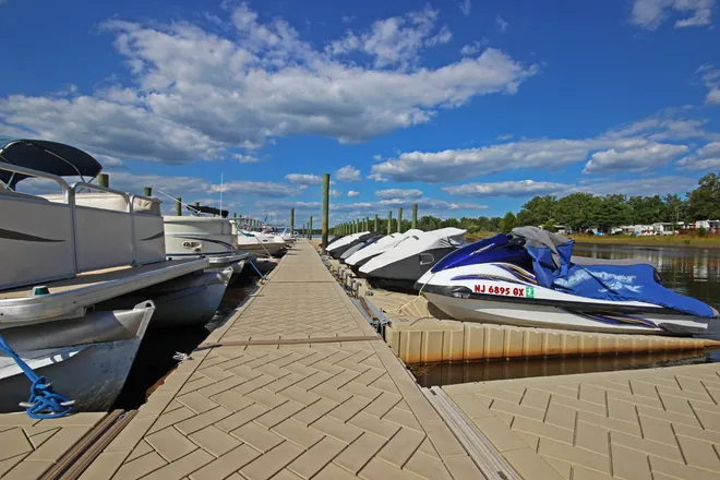 Polydock modular dock installation 10