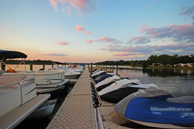 Polydock modular dock installation 11