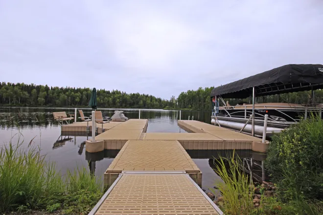 Polydock modular dock installation 3