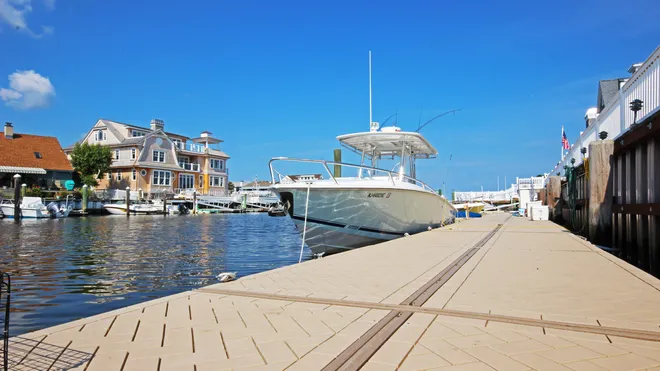 Polydock modular dock installation 4