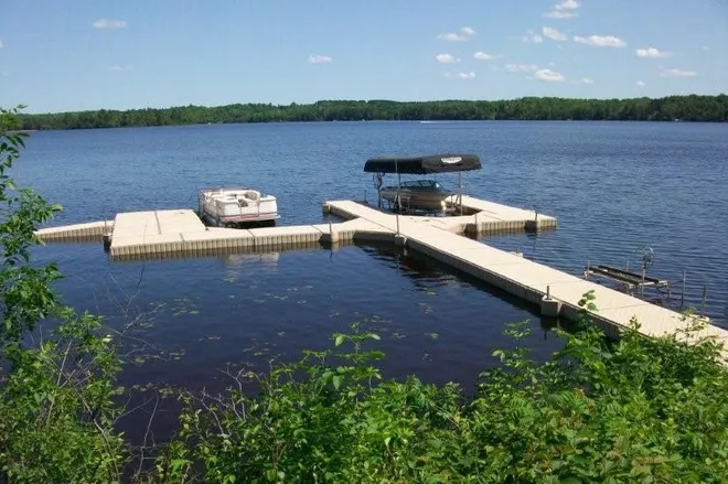 Polydock modular dock installation 7