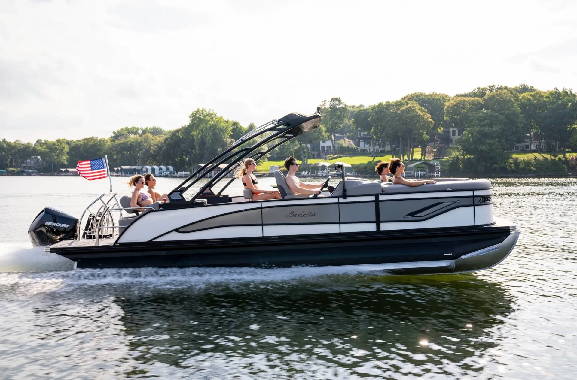 Peaceful cruising area on Lake Winnipesaukee